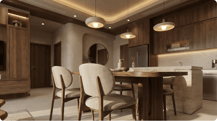 Hintergrund Innenraum